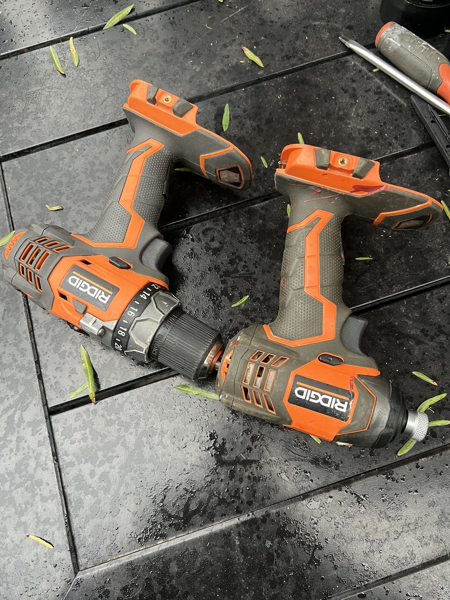 ridgid drill and impac combo