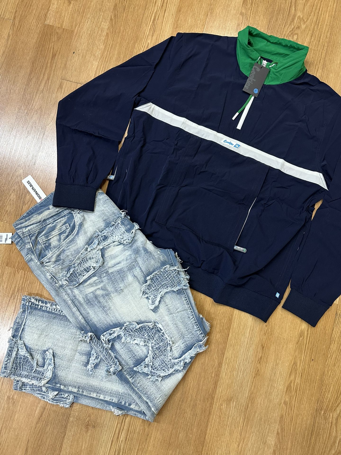 New Jeans New Pullover Jacket