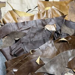 remnants of genuine leather