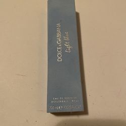 New Dolce and Gabbana Light Blue Eau de Toilette Rollerball Perfume .25 Oz