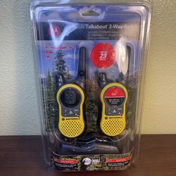 New Motorola Talkabout MH230R Yellow Handheld 22Channels Two Way Radio 23 Mile