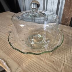 Vintage Princess House Cake Platter