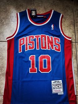 Dennis Rodman Pistons jersey stitched