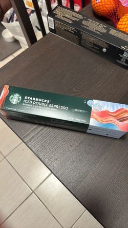Starbucks Iced Double Espresso Nespresso Capsules