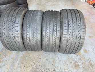 Set of Two 245/30/22 and Two 305/30/22 Pirelli P Zero Nero with 70-75% Left•RARE SET BEST VALUE
