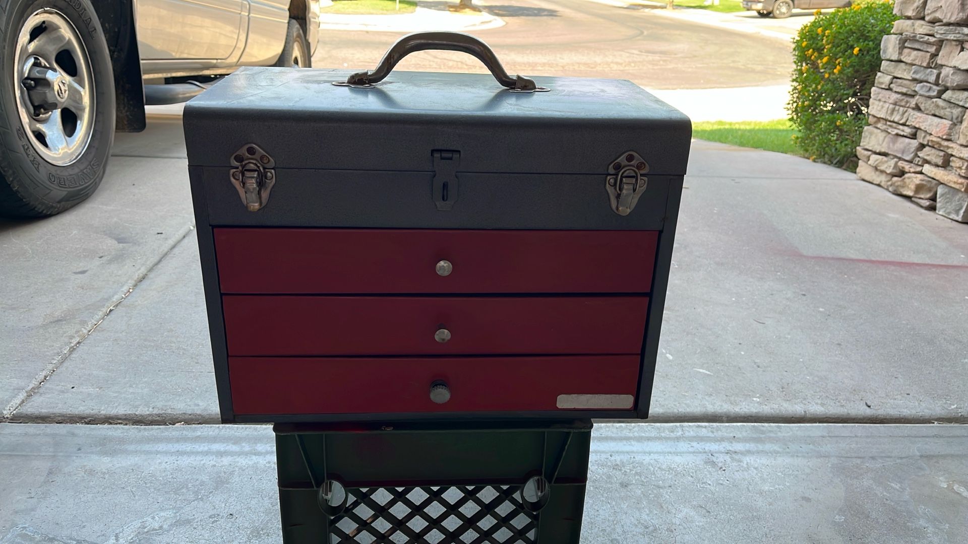 Tool Box with Tools