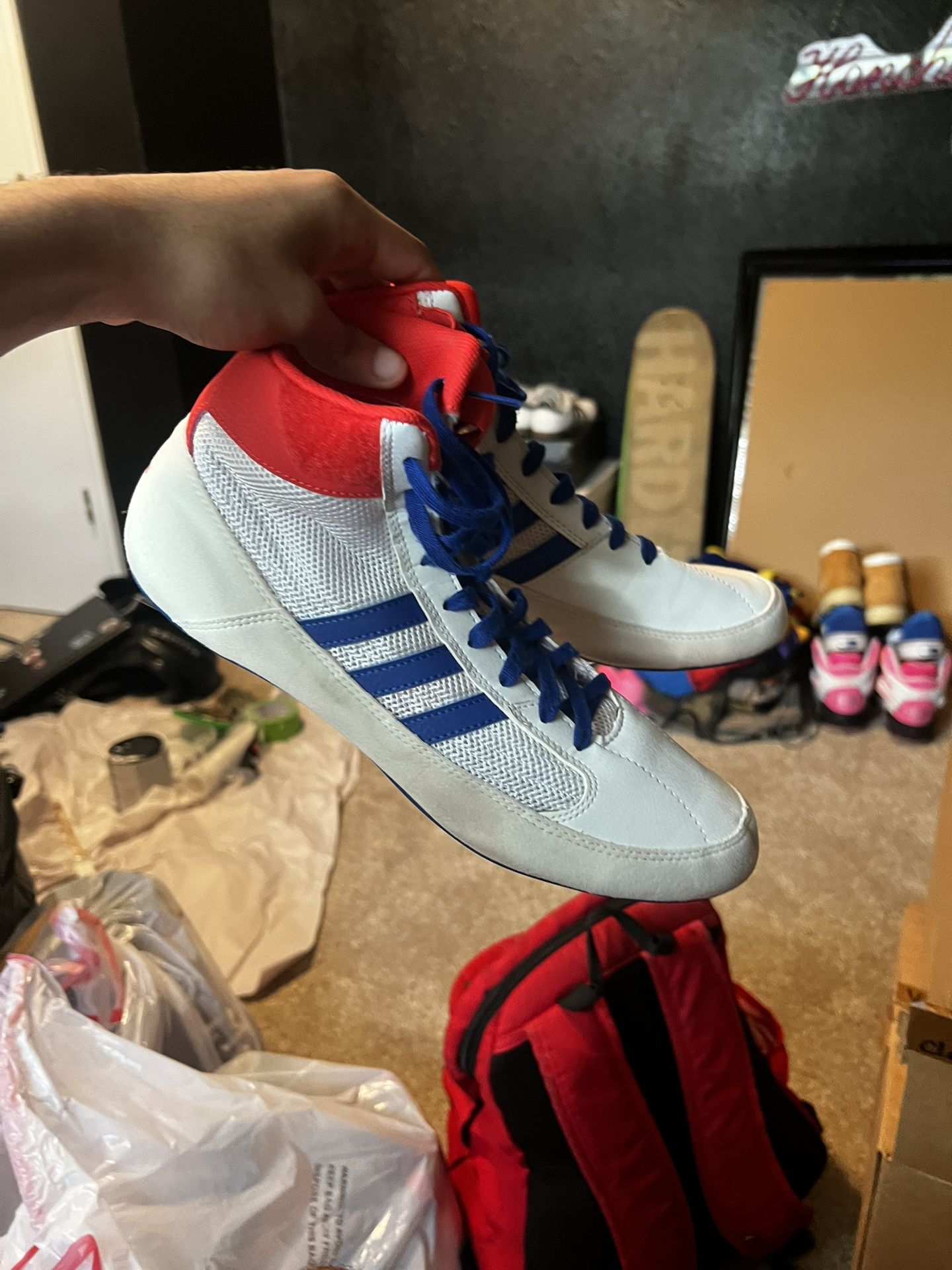 Adidas Wrestling Shoes Size 10