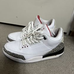 VNDS JORDAN 3 WHITE CEMENT SIZE 10