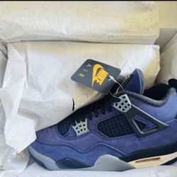 Nike Air Jordan 4 Retro Lakers Men's Sizes 9, 10, 11, and 12
