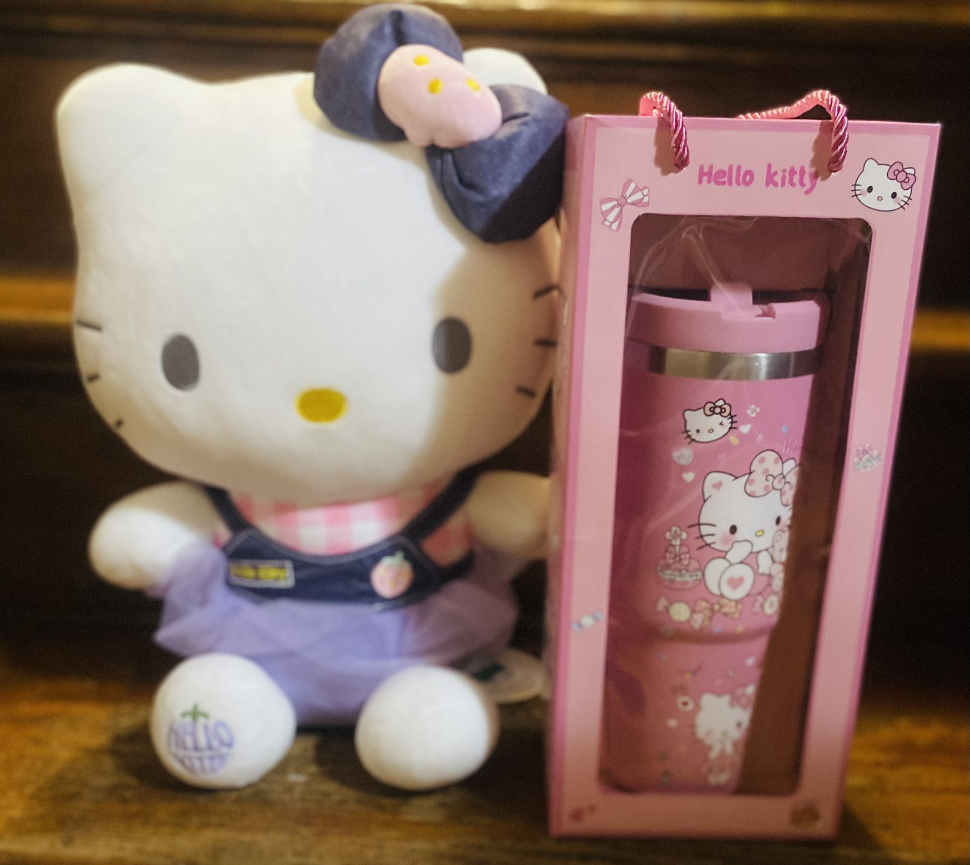 Hello Kitty Pink Tumbler π and Doll Gift Set π