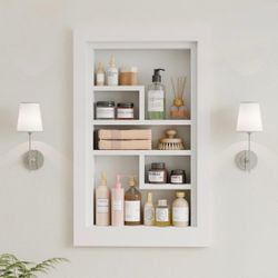 Medicine Cabinet Organizer, Bathroom Wall Cabinet