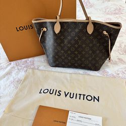 Authentic  Neverfull MM with receipt
