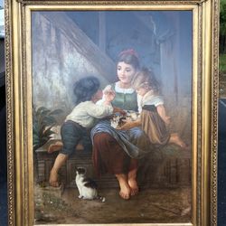 Vintage Oil Painting 