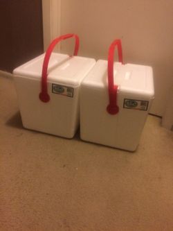 2 NEW COOLERS