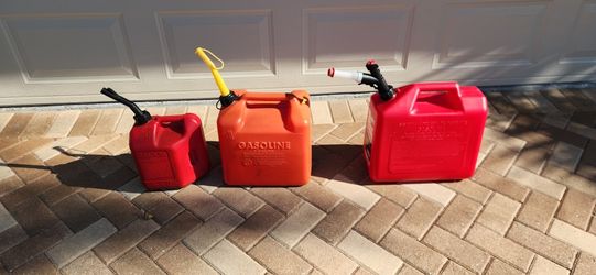 Gasoline Reusable Containers 
