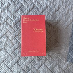 Opened Baccarat Rouge 540