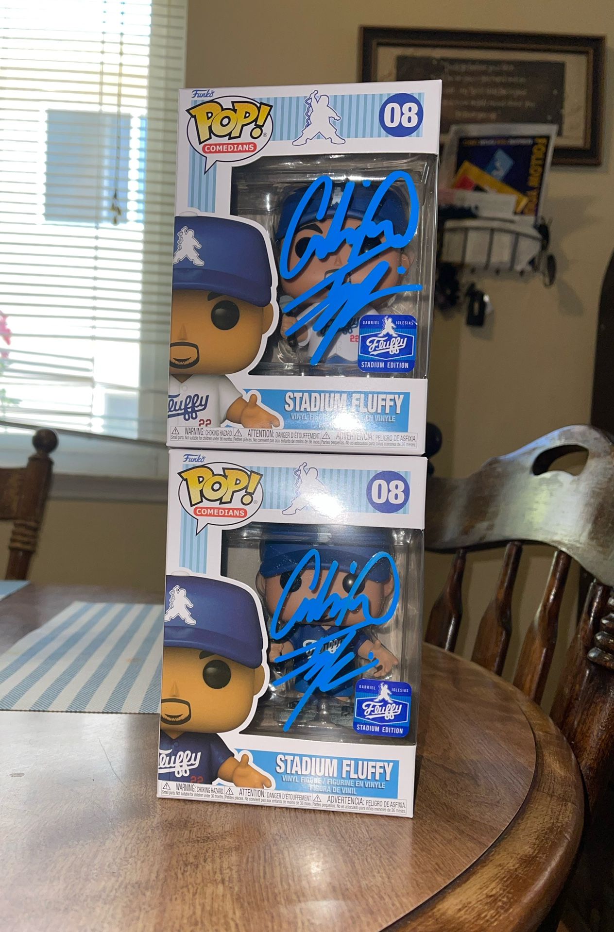 Funko Pop! Gabriel Iglesias Signed Stadium Fluffy 