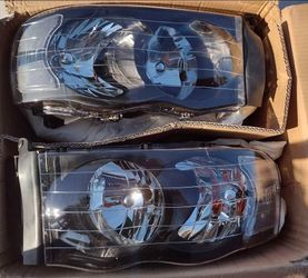 02-05 Dodge Ram Headlights Faros Calaveras Micas Luces Lamps