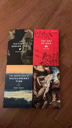 Signature Classics DORIAN GREY, ART OF WAR, HUCKLEBERRY FINN, INFERNO