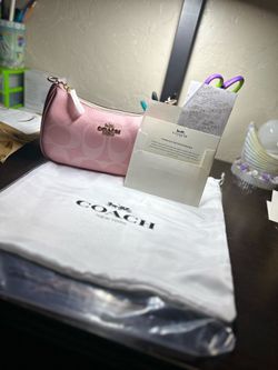 Pink Coach Bag