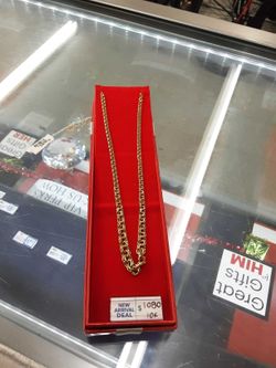 Yellow Gold 10k (.417) 13 grams 21 inch