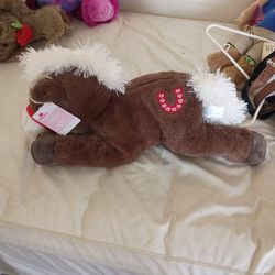 Brand new Valentine's Day plush horse firm price $10 bucks pick up only  865 Ellsworth avenue right off of East Livingston avenue Columbus Ohio 43206 