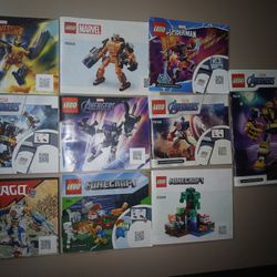 Lego Set Building Instruction Books