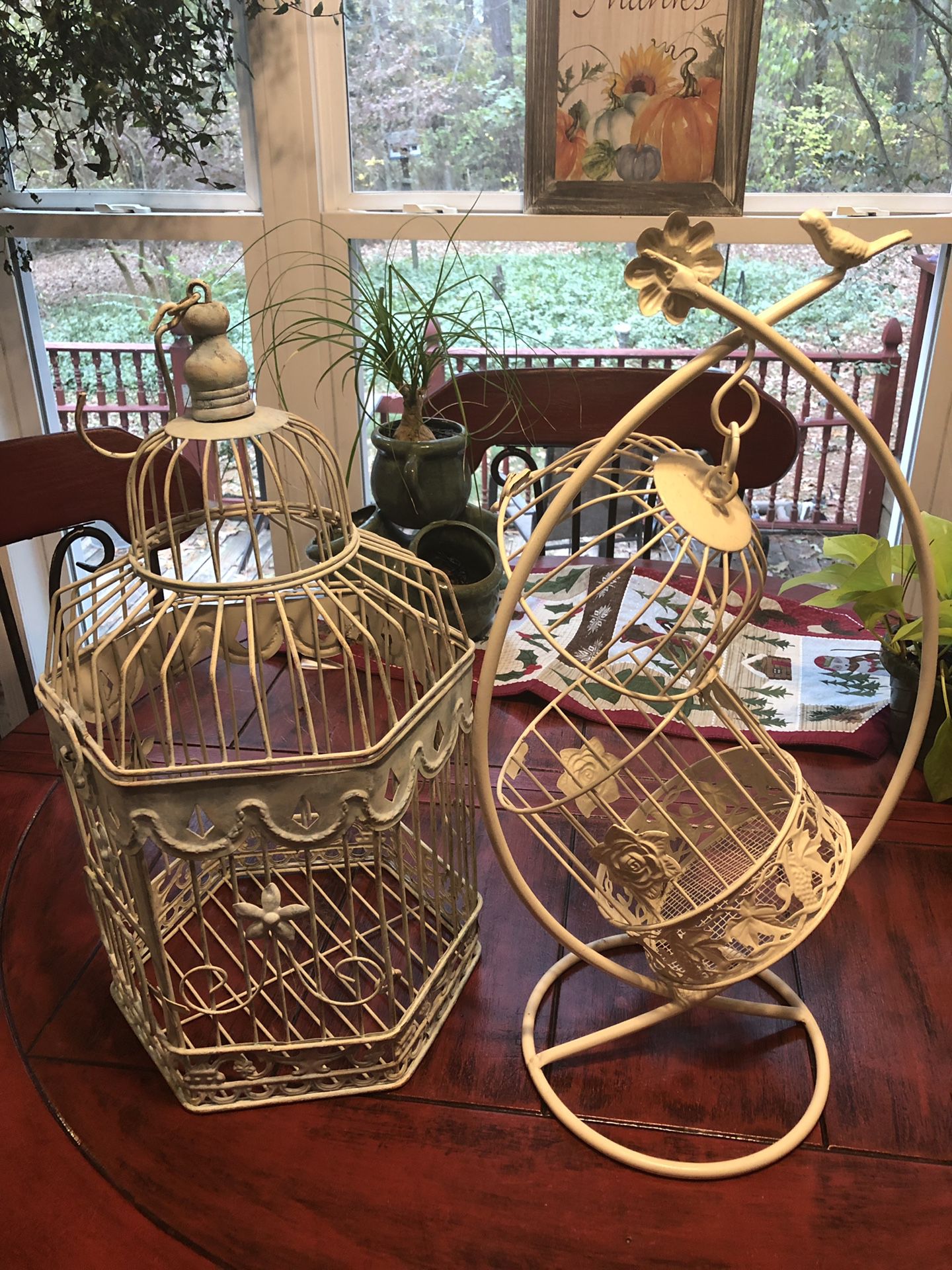 Decorative birdcages