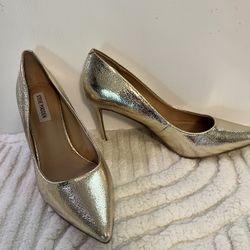 Gold Snake Steve Madden Heels Size 9