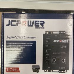 JCPower LC55i Digital Bass Enhancer 2 Speaker Level Inputs