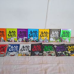 The Bad Guys series by Aaron Blabey 14 books set