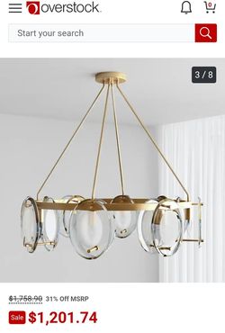 Chandelier   REDUCED -  $65 !