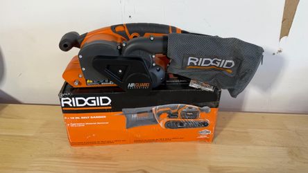 Ridgid 3x18 Inch Belt Sander with Dust Bag