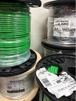 New wire cable # 6 500ft