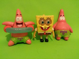 SPOUNG BOB SQUARE PANTS FIGURES