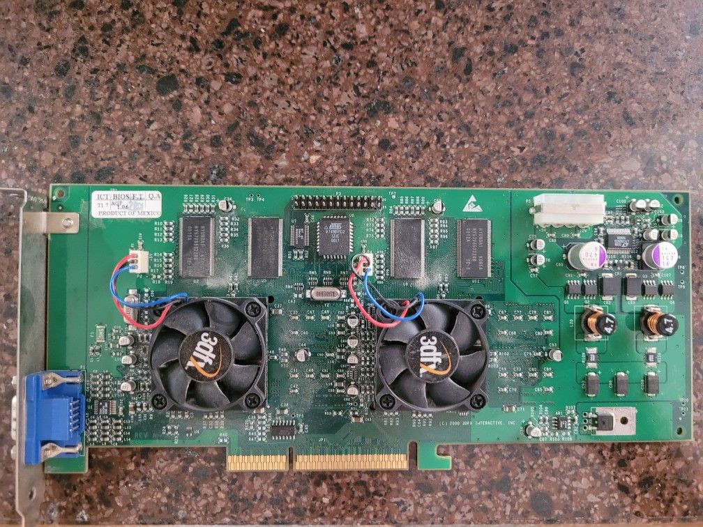 Rare 3dfx Voodoo 5 5500 AGP 64MB Graphics Card