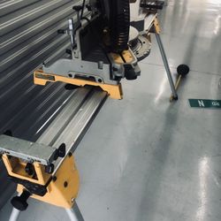 15 Amp Corded 12 in. Double Bevel Sliding Compound Miter Saw with 15.4 lbs. Heavy-Duty Work Stand with Mounting Brackets