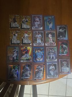 MLB Baseball Card Lot – Prizm, Bowman, Chrome