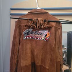 Suede/leather Indian Motorcycle jacket