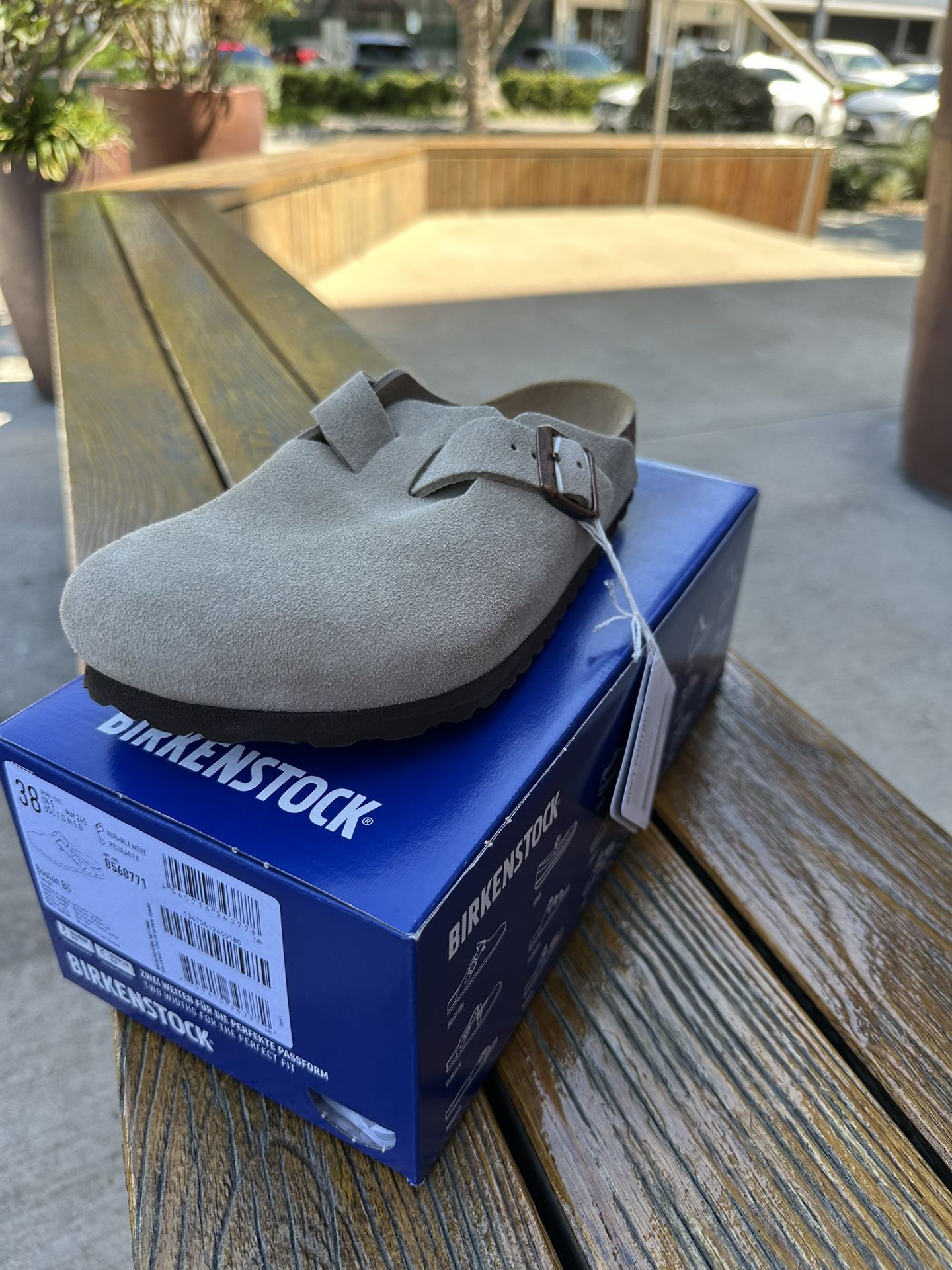 Birkenstock Taupe  Size 7 
