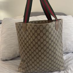 Gucci Newspaper Tote Bag