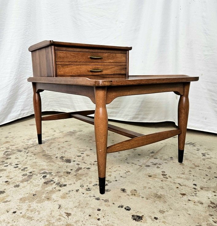 Vintage Mid Century Modern Side Table 