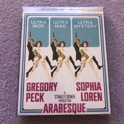 Arabesque (Kino Lorber) 4K/Blu-Ray With Slipcover And Protective Case