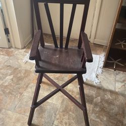 Antique High Chair