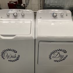 New Washer And Dryer Set