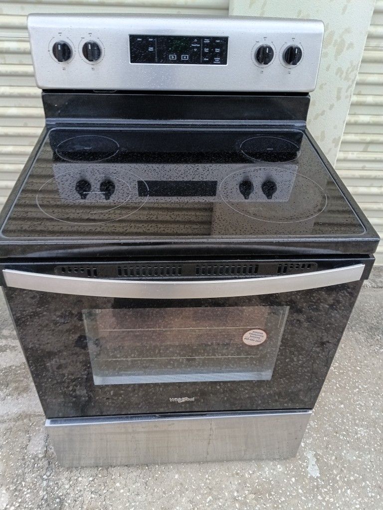 Whirlpool Glass Top Stove