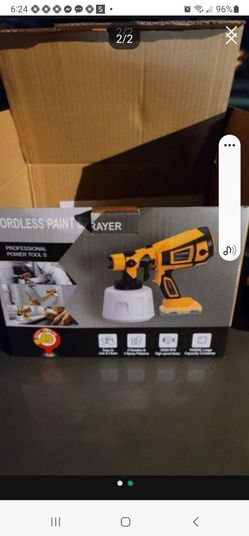 New 20 volt paint sprayer