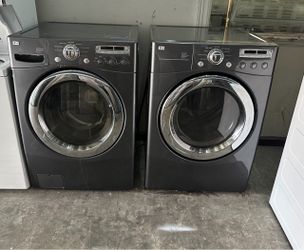 Lg washer and dryer set