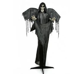 72 in. Animated Halloween Grim Reaper, Sound Activated
6ft Halloween yard decor