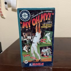 My Oh My! MLB Seattle Mariners American League Champs VHS 1995 New! 